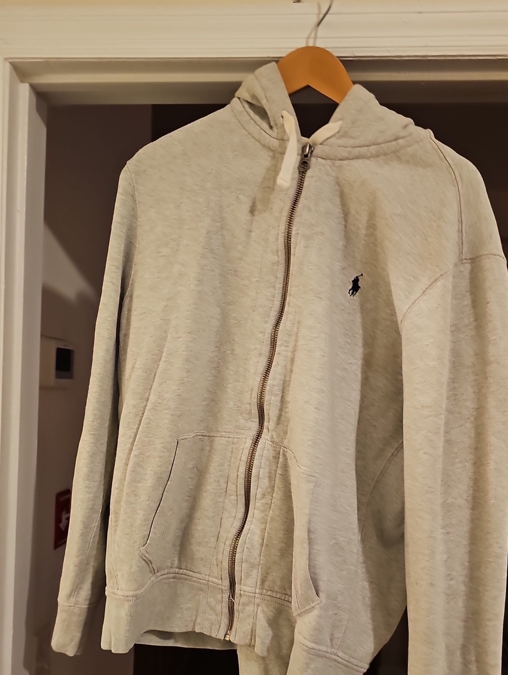 Polo by Ralph Lauren Gray Full Zip Hoodie Size XL